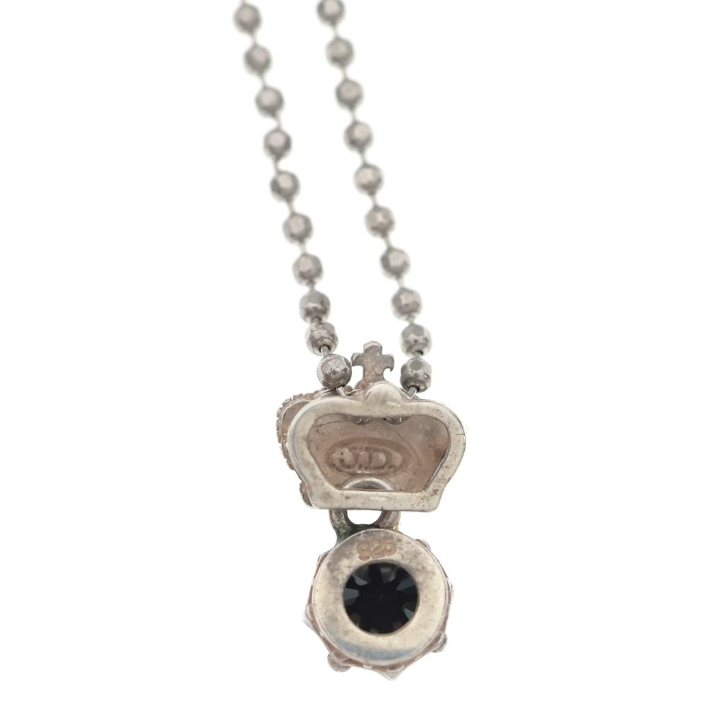 Justin Davis(ジャスティンデイヴィス) JURIET NECKLACE ジュリエット クラウンモチーフ ペンダントトップ ネックレス シルバー