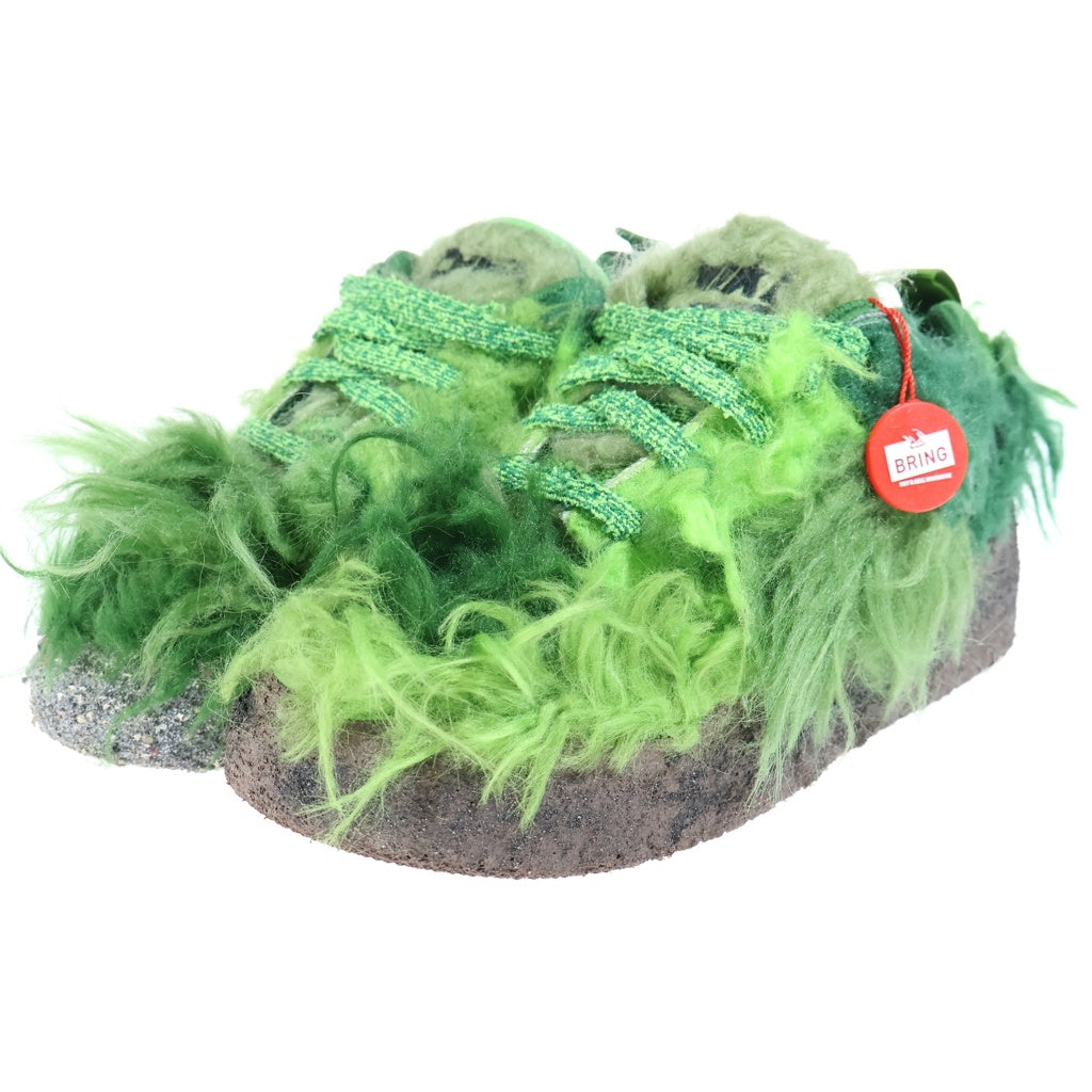 NIKE(ナイキ) ×カクタスプラントフリーマーケット フリー1 ロゴ刺繍ファーローカットスニーカー US8.5/26.5cm グリーン DQ5109-300