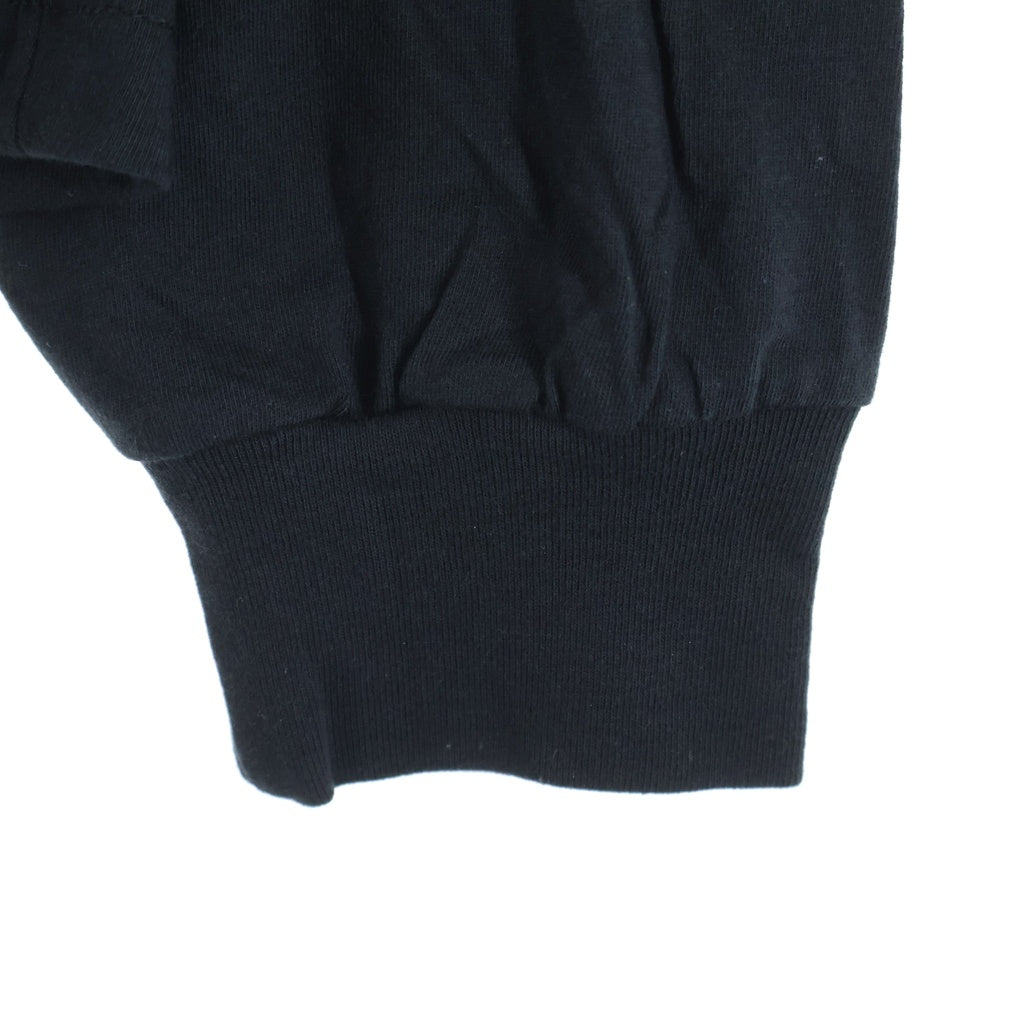 CHROME HEARTS(クロムハーツ) CH SCROLL LOGO L/S TEE スクロールロゴ アームプリント クルーネック長袖Tシャツ カットソー ブラック