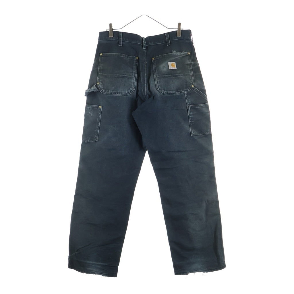 CARHARTT(カーハート) 90S VINTAGE DOUBLE KNEE PAINTER PANTS LOOSE ORIGINAL FIT ヴィンテージ ダブルニーペインターパンツ ルーズオリジナルフィット ワークパンツ ブラック