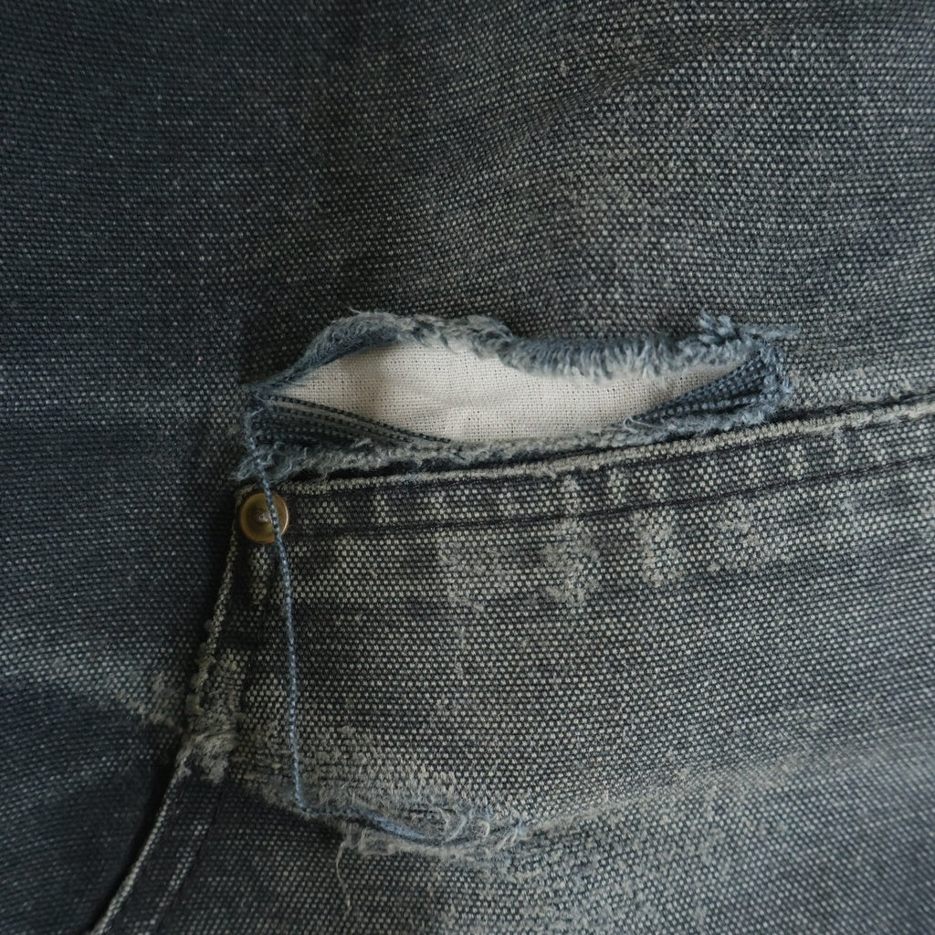 CARHARTT(カーハート) 90S VINTAGE DOUBLE KNEE PAINTER PANTS LOOSE ORIGINAL FIT ヴィンテージ ダブルニーペインターパンツ ルーズオリジナルフィット ワークパンツ ブラック