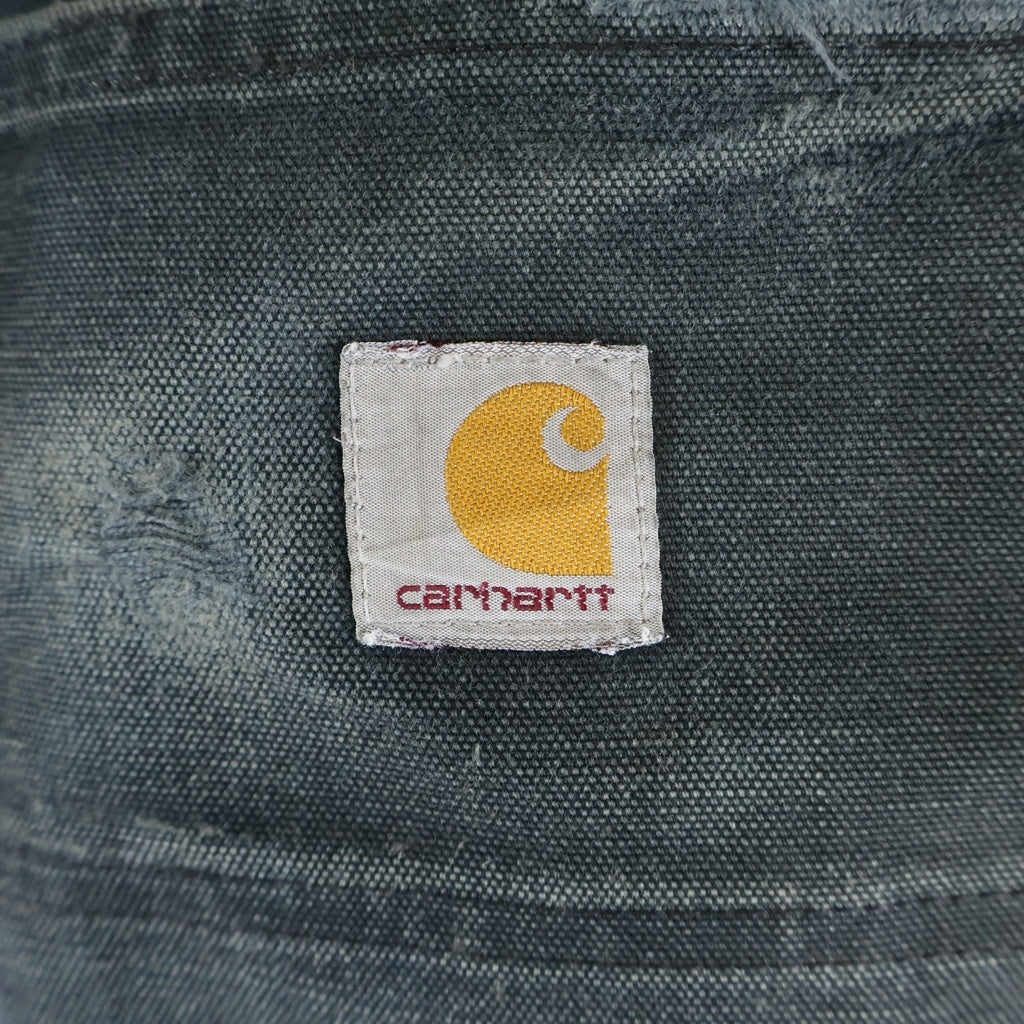 CARHARTT(カーハート) 90S VINTAGE DOUBLE KNEE PAINTER PANTS LOOSE ORIGINAL FIT ヴィンテージ ダブルニーペインターパンツ ルーズオリジナルフィット ワークパンツ ブラック