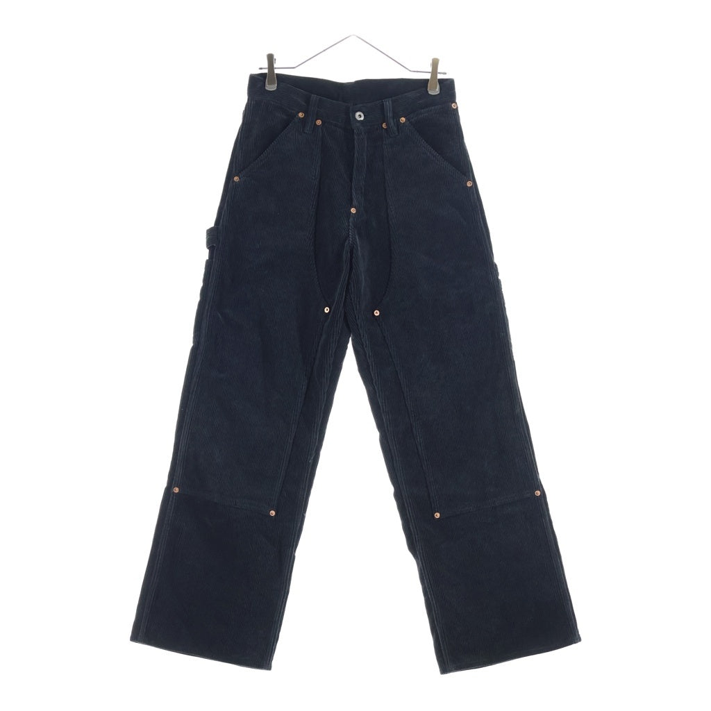 SUGARHILL(シュガーヒル) CORDUROY PAINTER TROUSERS コーデュロイペインターパンツ ブラック 2411300407