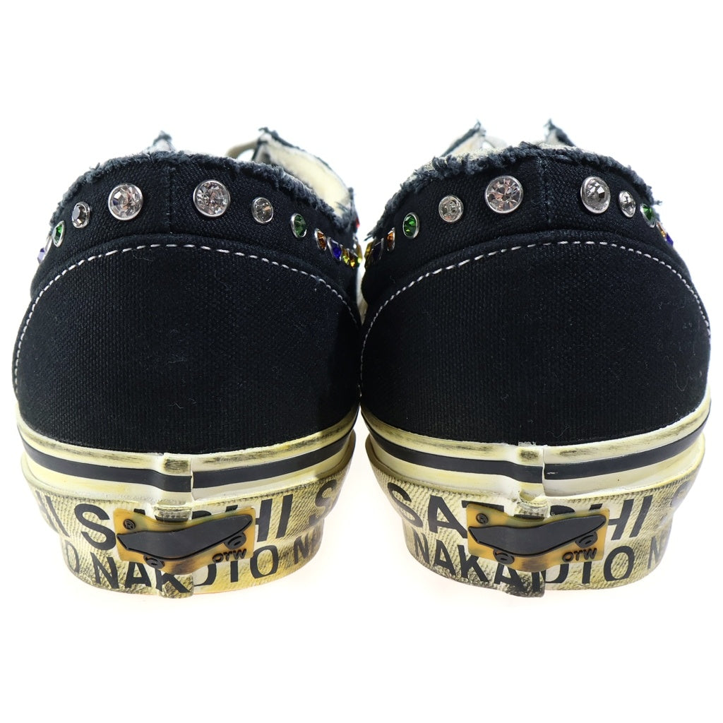 VANS(ヴァンズ) ×Satoshi Nakamoto Era 95 Gems Round Jewel ダメージ加工ローカットスニーカー US9.5/27.5cm VN000EFEBLK