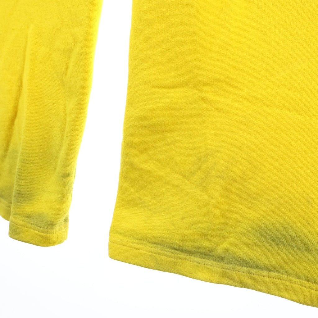 BALENCIAGA(バレンシアガ) ×Scholl Unisex Sweat Pants ×ショール ユニセックススウェットパンツ ロゴ刺繍ワイドスウェットパンツ イエロー 844177 TSVT2