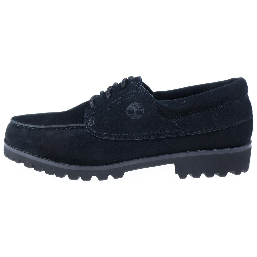 Timberland(ティンバーランド) AUTHENTIC LIGHT LACE UP SHOE オーセンティック スエードレザー ライトボートシューズ ローファー ブラック US10/28cm TB 0A6BT2 EK4