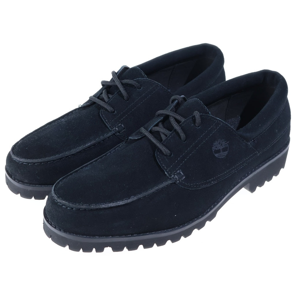 Timberland(ティンバーランド) AUTHENTIC LIGHT LACE UP SHOE オーセンティック スエードレザー ライトボートシューズ ローファー ブラック US10/28cm TB 0A6BT2 EK4