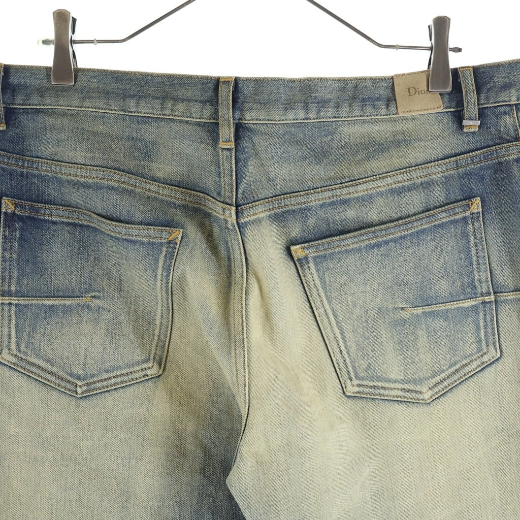 DIOR(ディオール) 26AW LONG SKINNY JEANS ボタンフライ ロング スキニーデニムパンツ インディゴ 643D004A3938