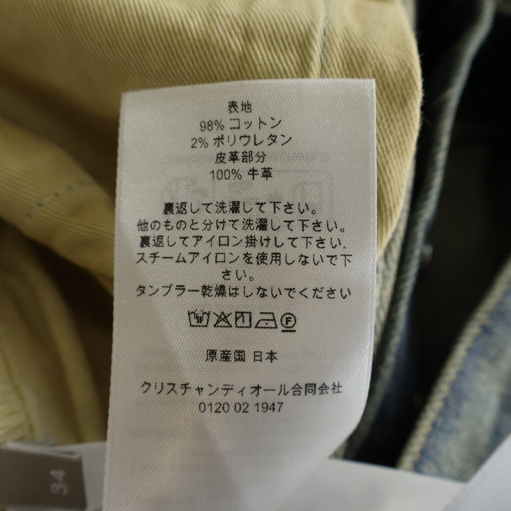 DIOR(ディオール) 26AW LONG SKINNY JEANS ボタンフライ ロング スキニーデニムパンツ インディゴ 643D004A3938