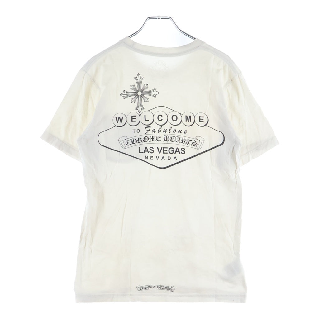 CHROME HEARTS(クロムハーツ) LAS VEGAS EXCLUSIVE S/S TEE ラスベガス限定 クルーネック半袖Tシャツ ホワイト