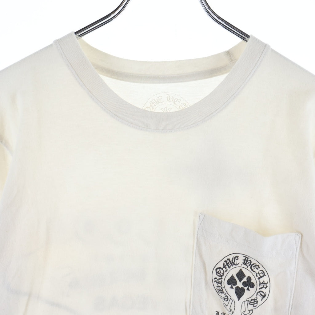 CHROME HEARTS(クロムハーツ) LAS VEGAS EXCLUSIVE S/S TEE ラスベガス限定 クルーネック半袖Tシャツ ホワイト