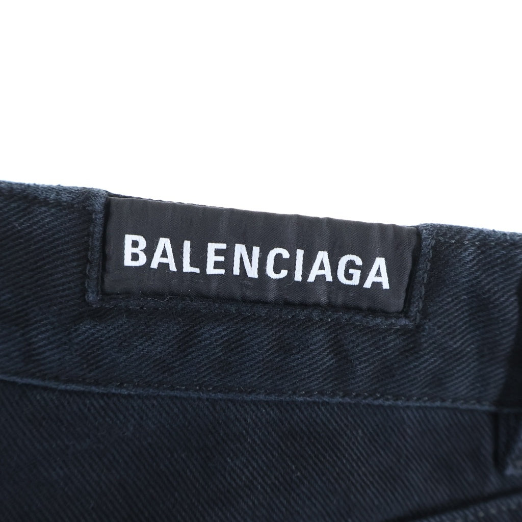 BALENCIAGA(バレンシアガ) Denim flared cargo デニムフレアカーゴパンツ 783694 TNW11