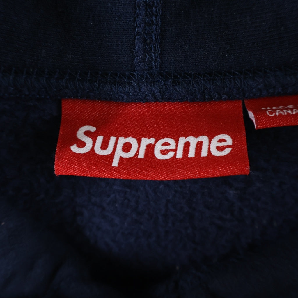 SUPREME(シュプリーム) 24AW Box Logo Hooded SweatShirt ボックスロゴ プルオーバー パーカー ネイビー