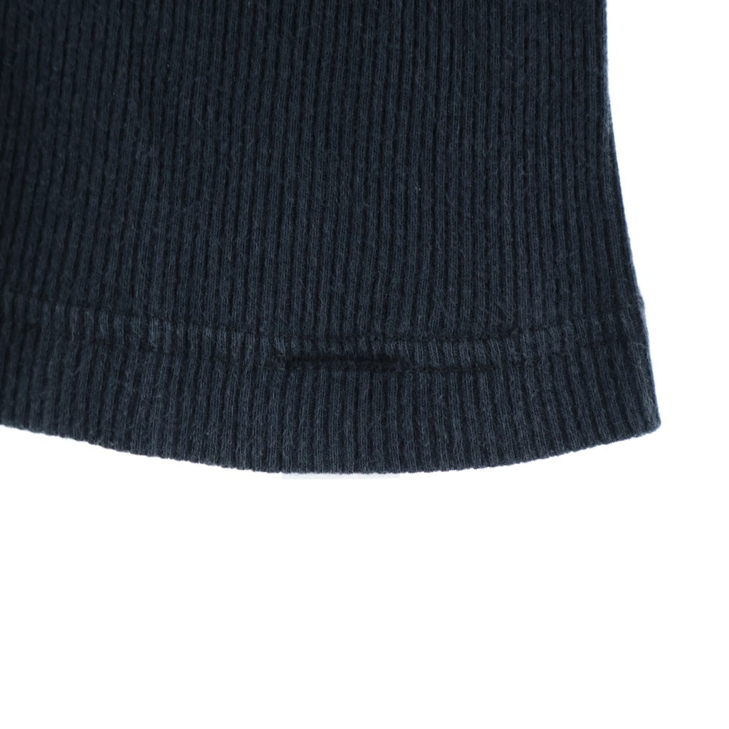 CHROME HEARTS(クロムハーツ) Ribbed Tank Top リブタンクトップ グンゼタグ ノースリーブカットソー ブラック