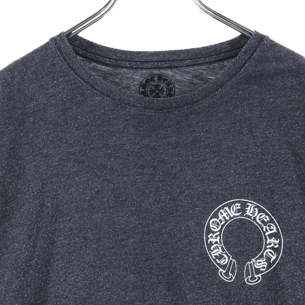 CHROME HEARTS(クロムハーツ) CH S/S バックスクロールラベルプリント 半袖Tシャツカットソー グレー