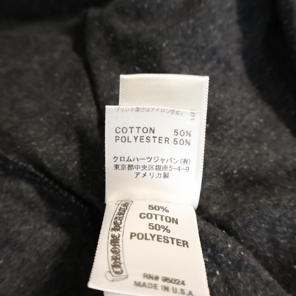 CHROME HEARTS(クロムハーツ) CH S/S バックスクロールラベルプリント 半袖Tシャツカットソー グレー