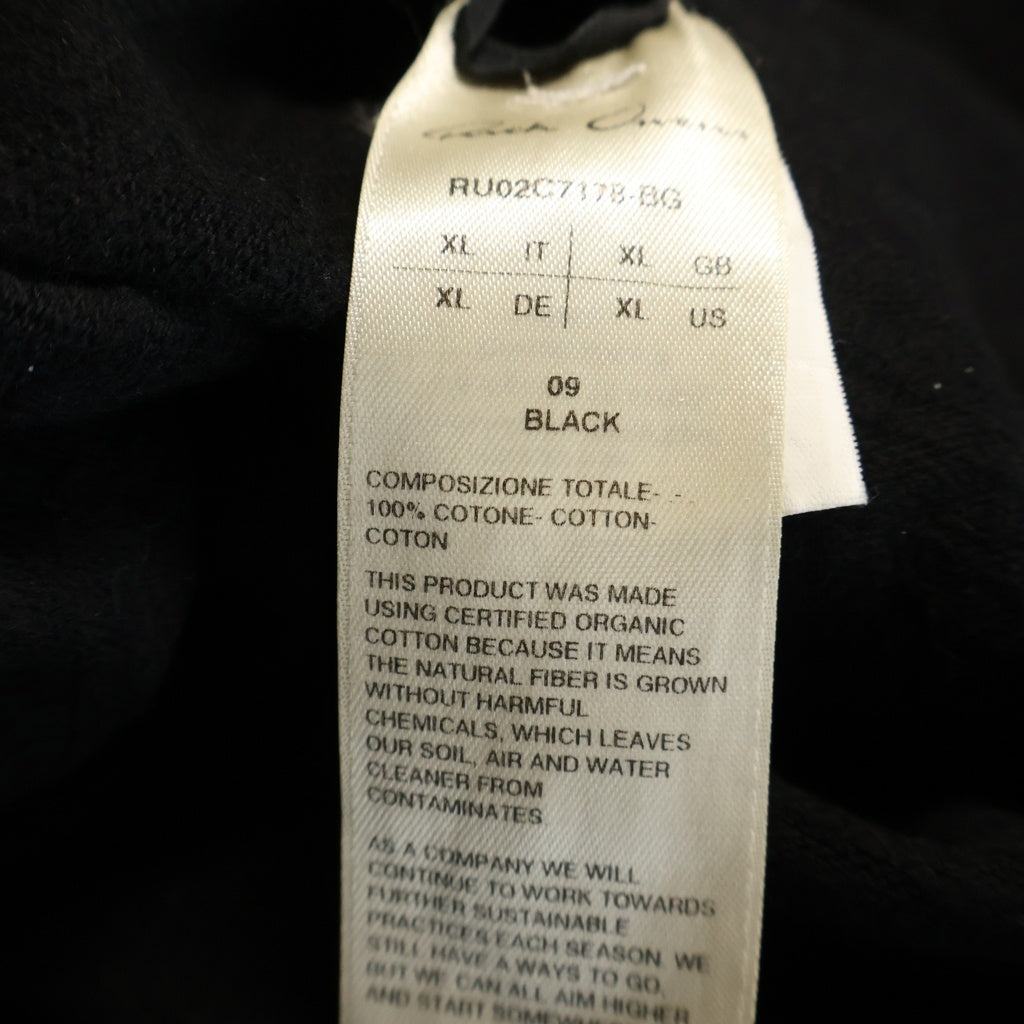 Rick Owens(リックオウエンス) 23AW LUXOR SPLINTERED TARP TOP BIGARZATO スプリンテッド タープ トップ ビガルザート クルーネックノースリーブTシャツ タンクトップ RU02C7178-BG ブラック