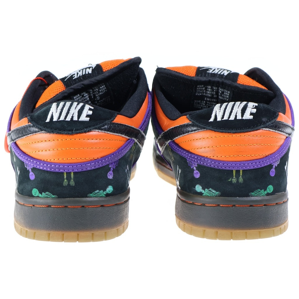 NIKE SB(ナイキエスビー) Dunk Low Day of the Dead ダンク デイ オブ ザ デッド ローカットスニーカー ブラック/オレンジ/パープル US10.5/28.5cm 313170-801