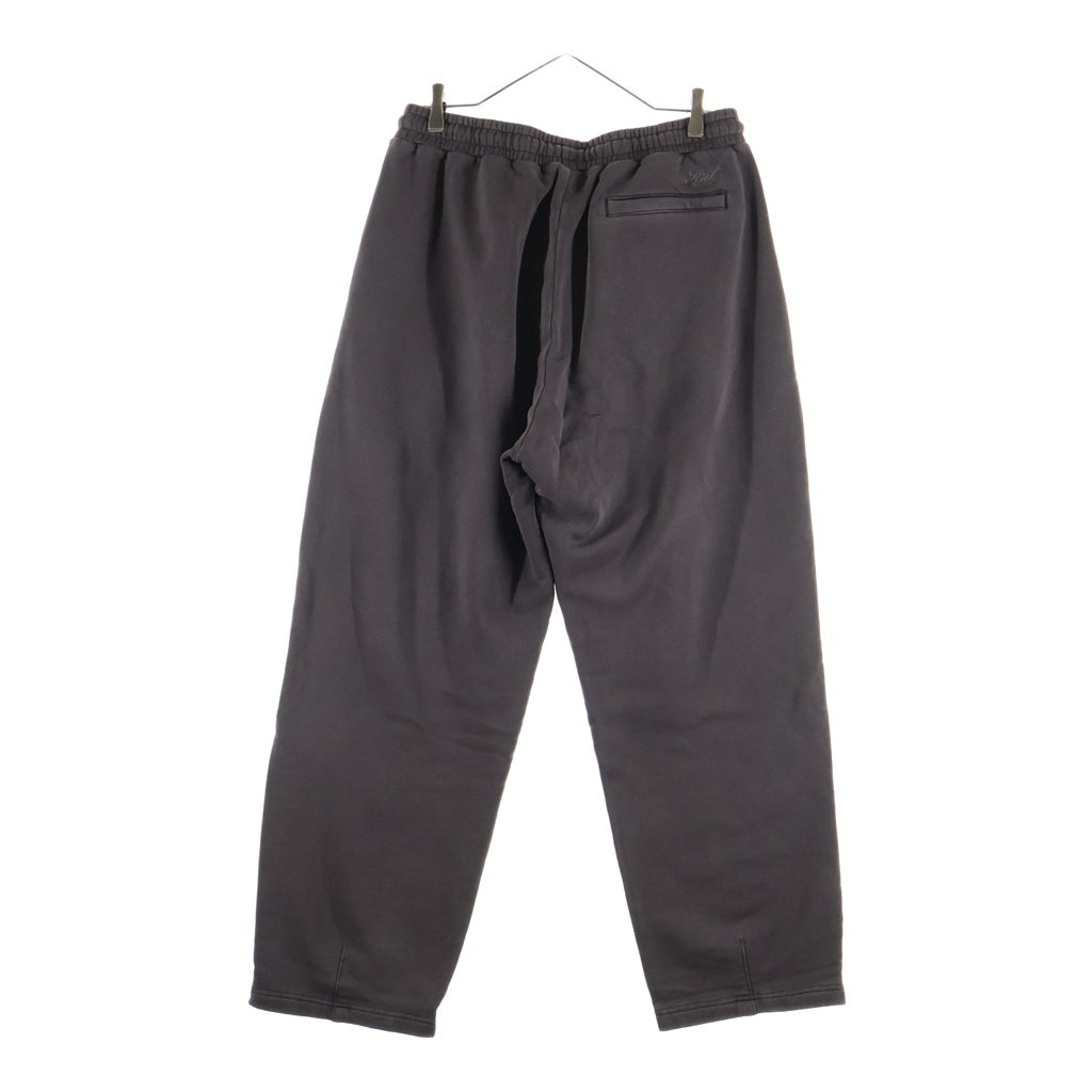 KITH(キス) 26AW PARKER SWEATPANT ロゴエンブロイダリー パーカースウェットパンツ ブラウン 26-030-060-0013-3-0