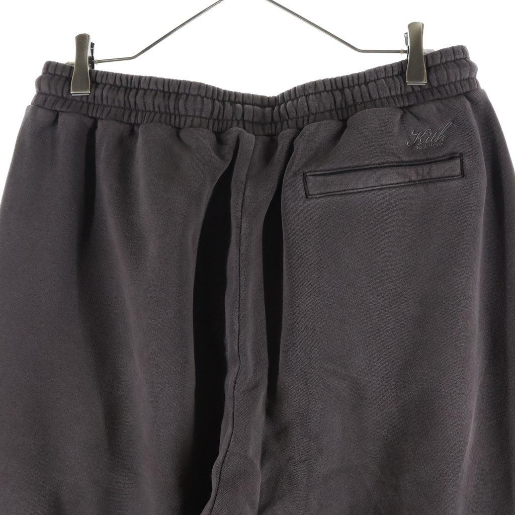 KITH(キス) 26AW PARKER SWEATPANT ロゴエンブロイダリー パーカースウェットパンツ ブラウン 26-030-060-0013-3-0
