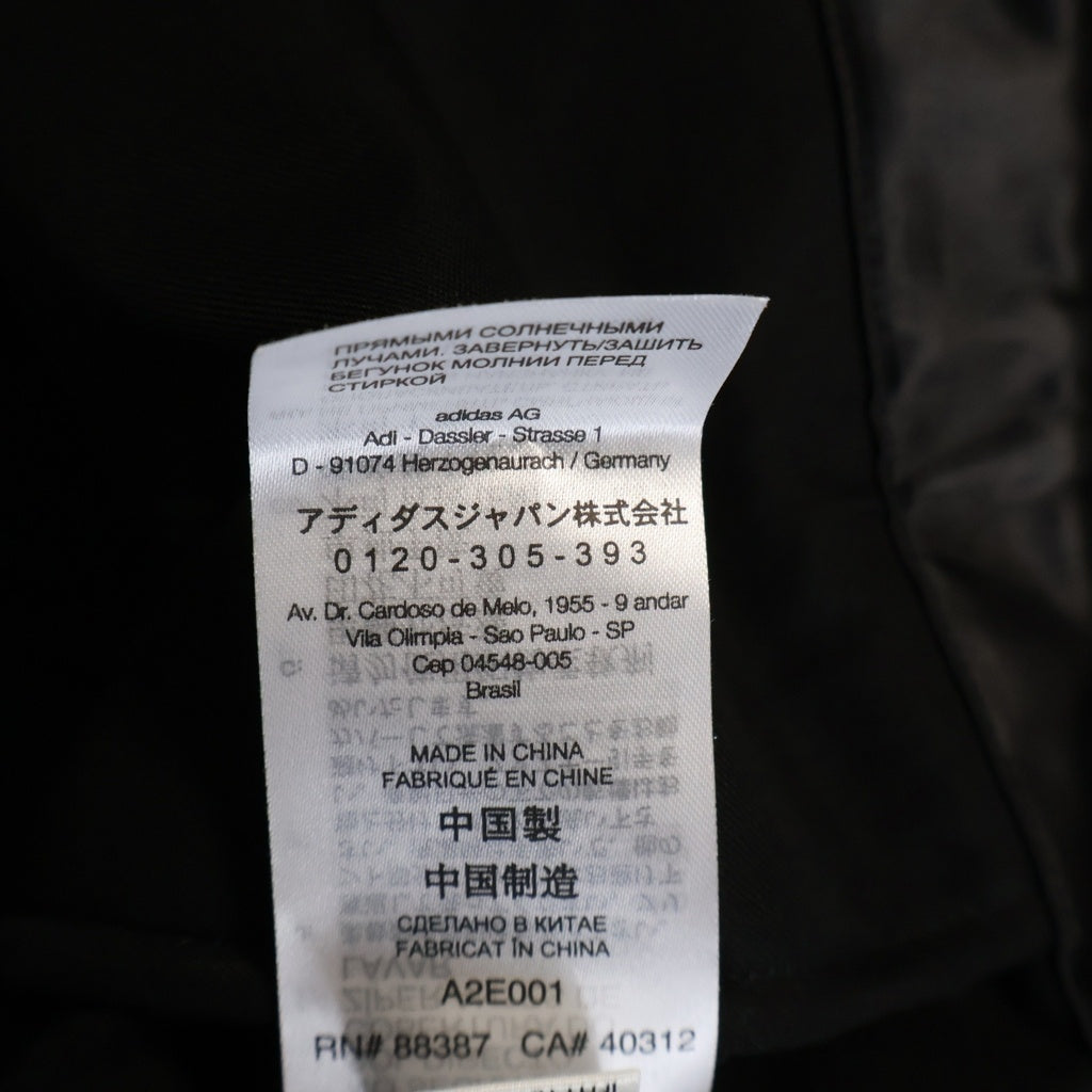Y-3(ワイスリー) U GFX COACH JKT ロゴプリント スナップボタン ナイロン コーチジャケット ブラック JN4883 A2E001