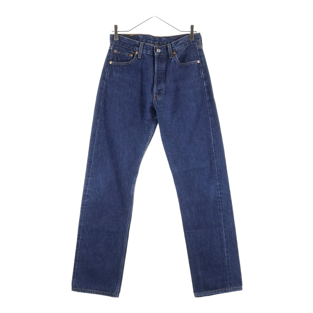 Levi's(リーバイス) 00S 501 ボタン裏247 EURO製 スモールE ボタンフライストレートデニムパンツ インディゴ