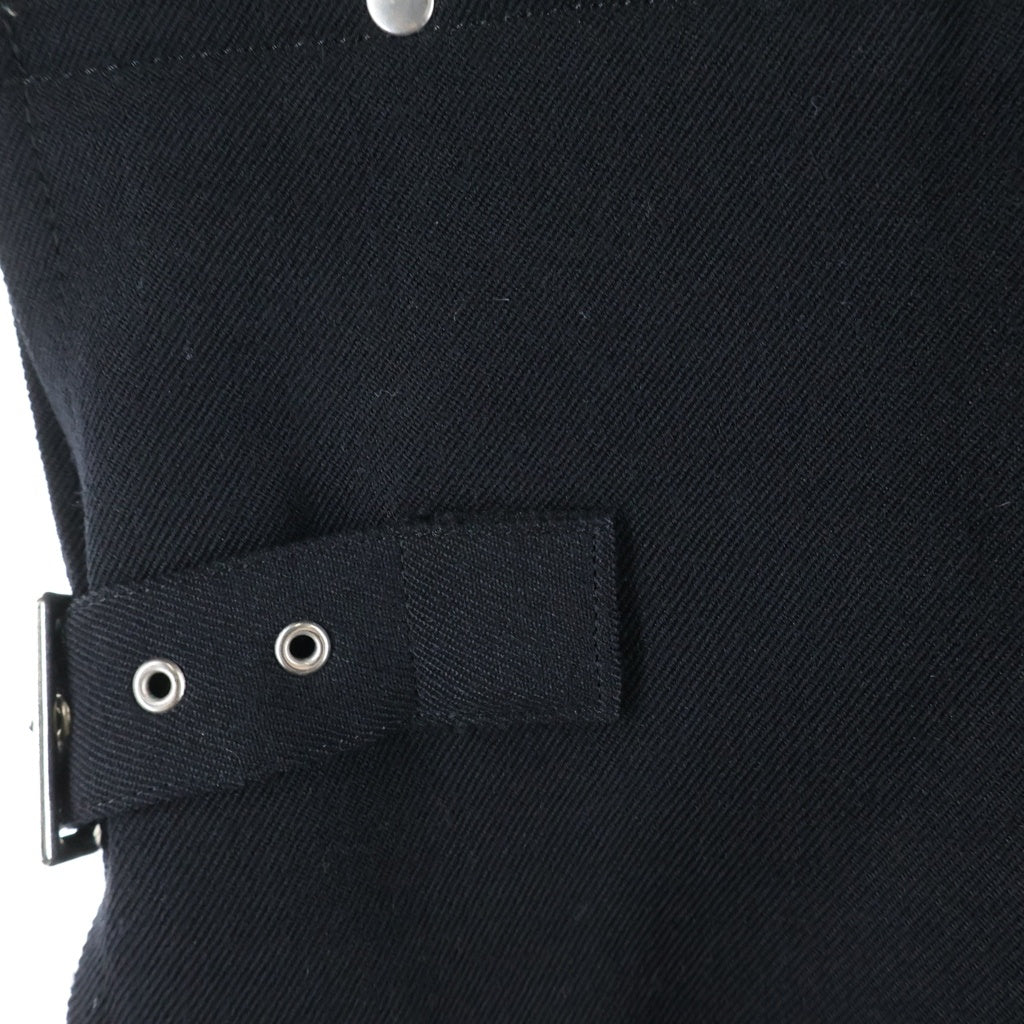 COMME des GARCONS HOMME PLUS(コムデギャルソンオムプリュス) 16AW 平和の鎧期 甲冑カシメロングパンツ PR-P063 ブラック