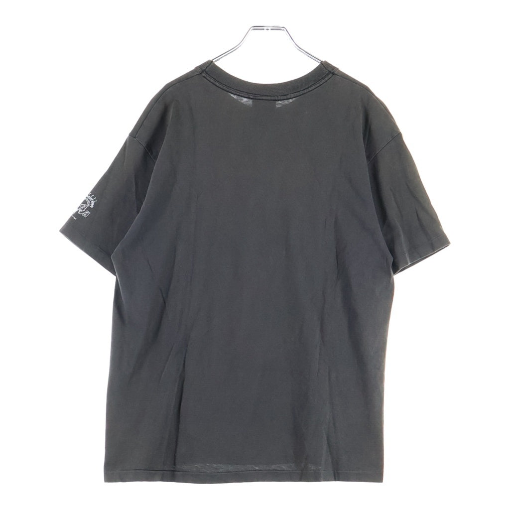 VINTAGE(ヴィンテージ) 90S VINTAGE KISS NO SUBSTITUTES TEE ヴィンテージ キス グラフィックプリント クルーネック半袖Tシャツ カットソー ブラック