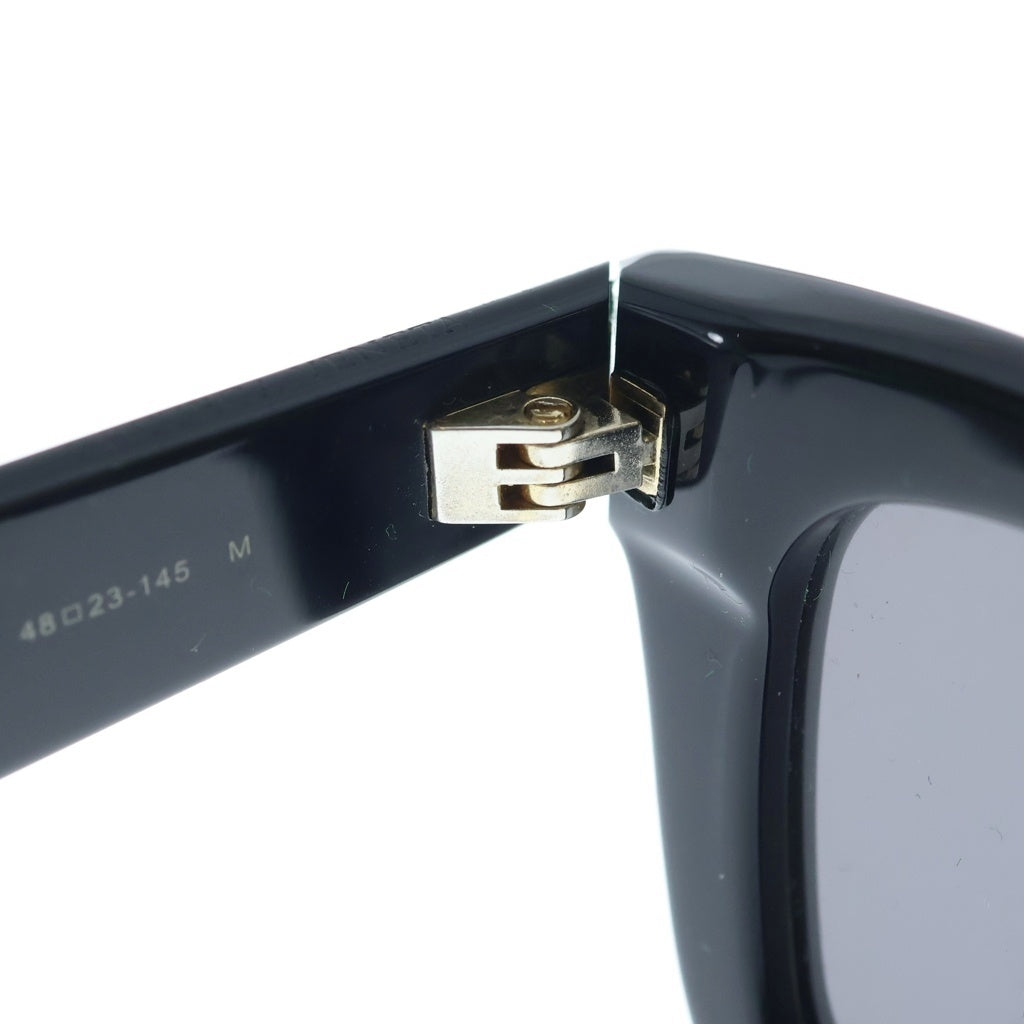 BOTTEGA VENETA(ボッテガヴェネタ) スクエアーフレーム サイドロゴデザイン サングラス 眼鏡 メガネ ブラック BV1143S レディース
