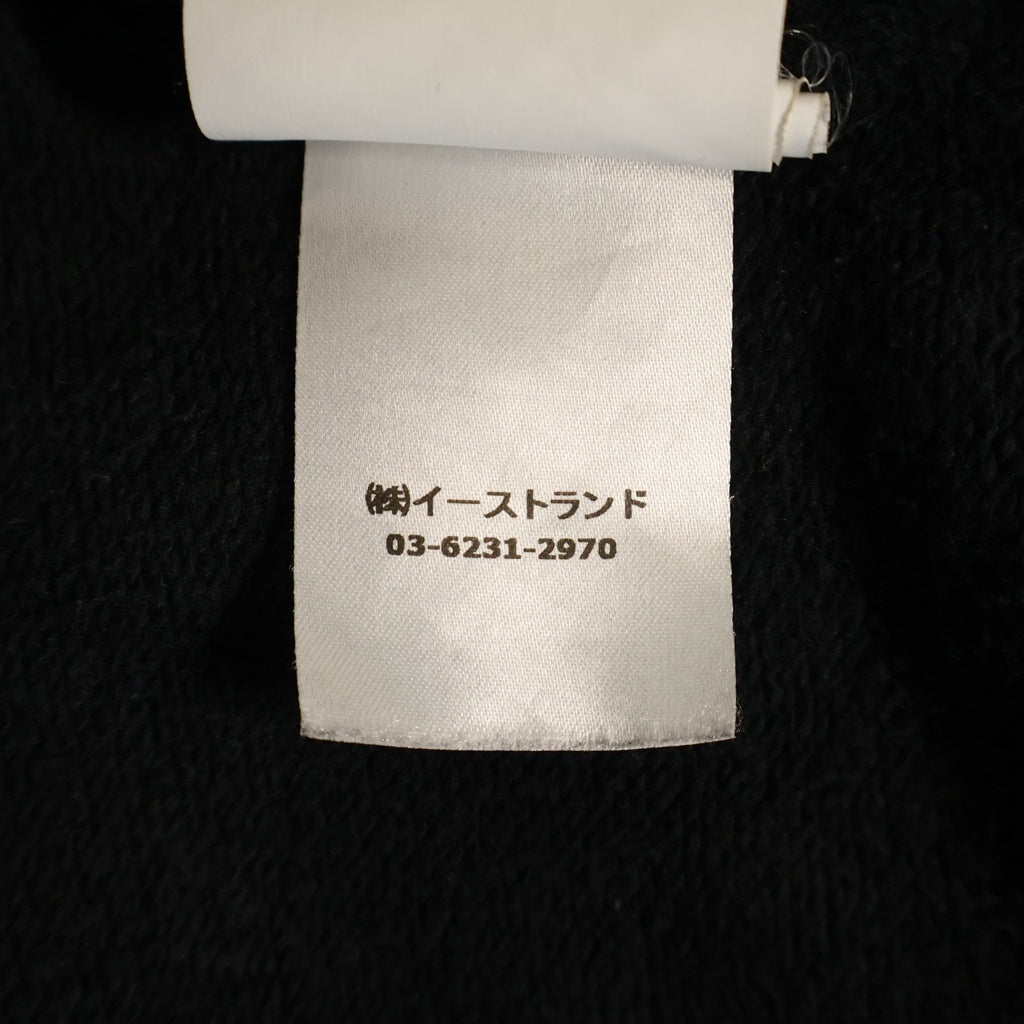 OFF-WHITE(オフホワイト) 19AW バックプリント プルオーバーパーカー ブラック OMBB057F19E30010