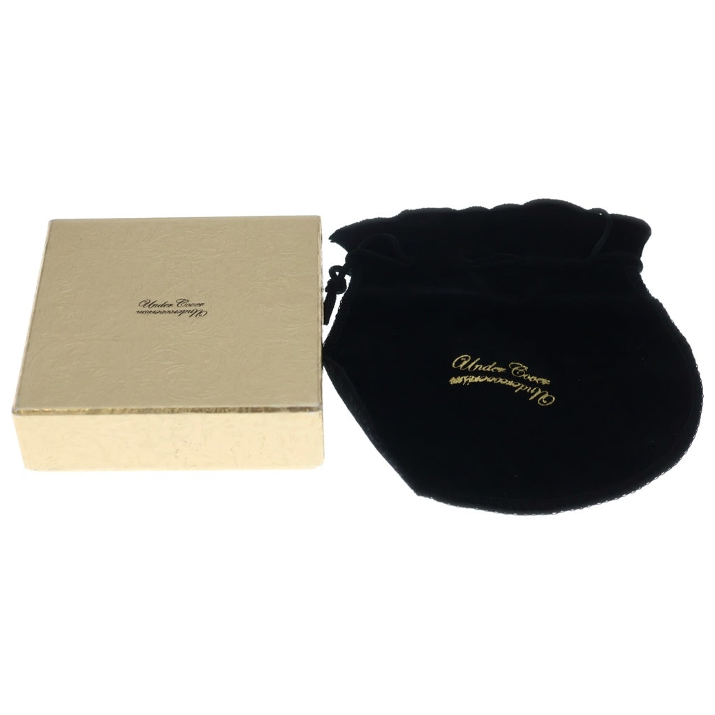 UNDERCOVER(アンダーカバー) PYLAMID STUDS LEATHER BRACELET ピラミッドスタッズ レザーブレスレット ブラック