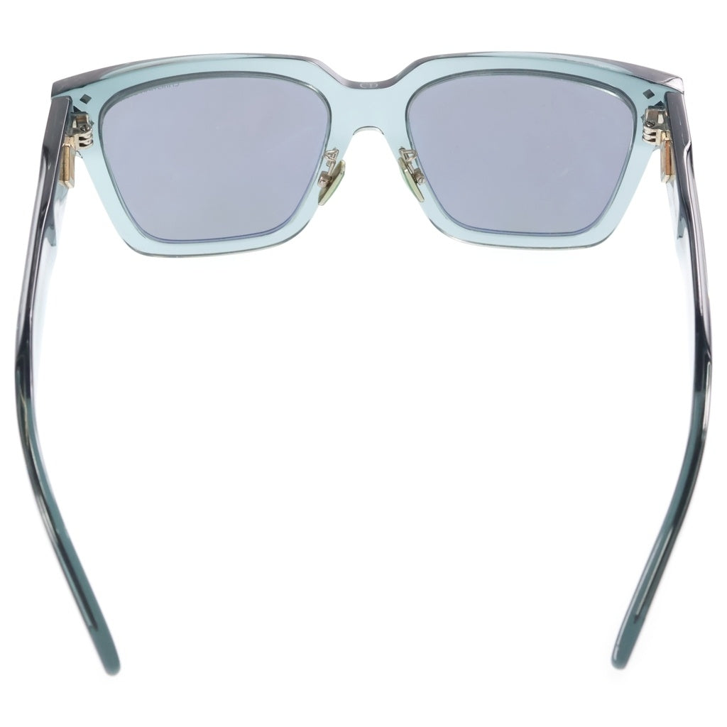 Christian Dior(クリスチャンディオール) CD Diamond S3F CDダイアモンド クリアアセテートスクエアフレームサングラス アイウェア 眼鏡 クリアグリーン レディース