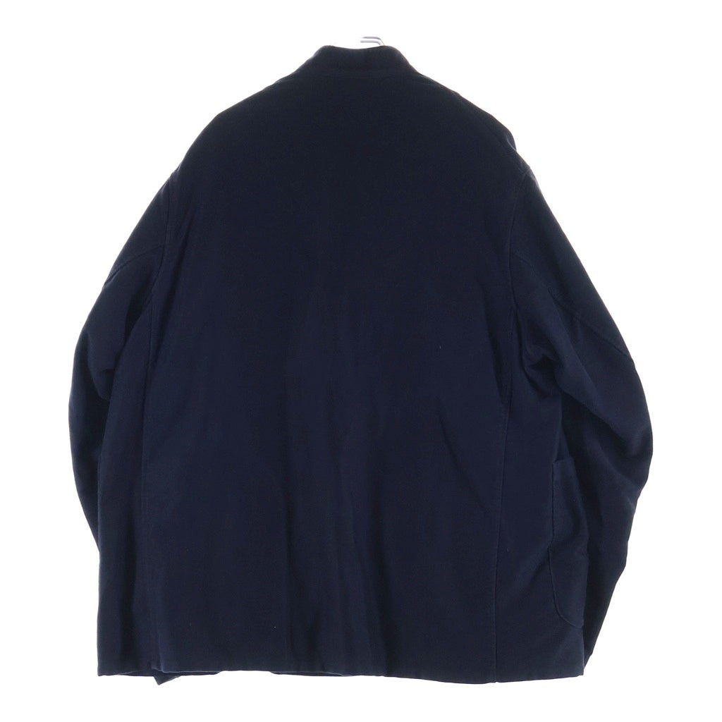 MAATEE&SONS(マーティーアンドサンズ) 23SS HOSPITAL JK シルク混コットン ホスピタルジャケット ネイビー MT2303-0904A