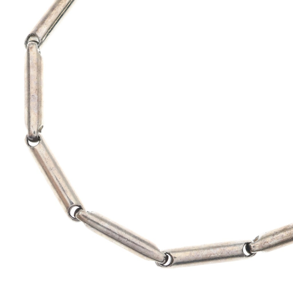 NO BRAND(ノーブランド) ALL Blues Fold necklace オールブルース フォールドネックレス シルバー