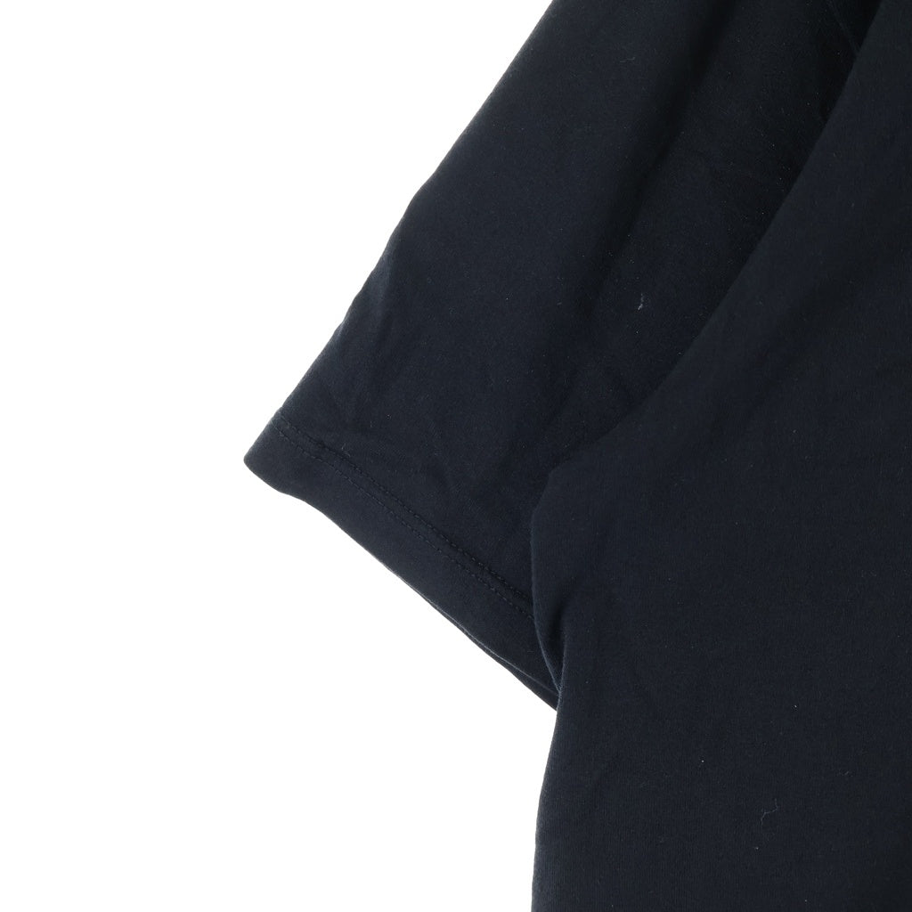CELINE(セリーヌ) ロゴプリント クルーネック 半袖Tシャツ カットソー ブラック 2X764671Q