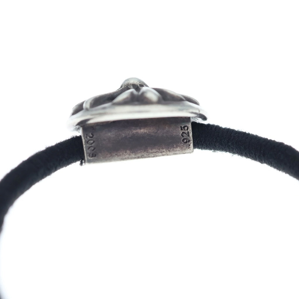 CHROME HEARTS(クロムハーツ) HAIRBAND クロスボール ヘアバンド ヘアゴムコンチョ シルバー BCA151