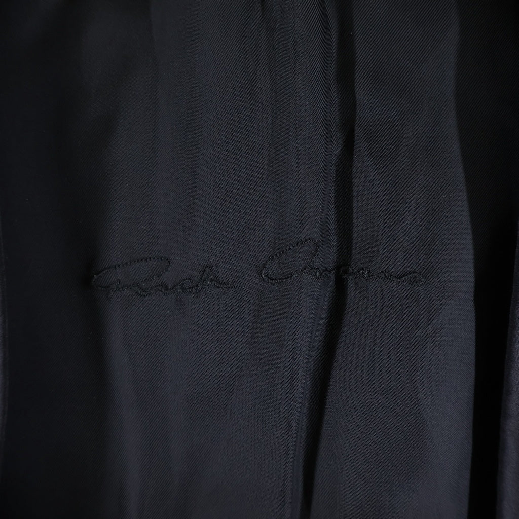 Rick Owens(リックオウエンス) 22SS FOGACHINE Walrus Tux フォガシーン期 ウォーラスタキシード 1Bテーラードジャケット ブラック RU01B1732-ZLSC