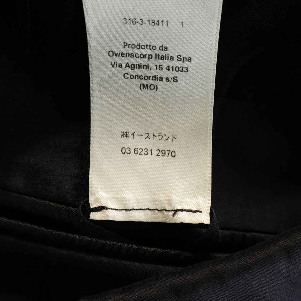Rick Owens(リックオウエンス) 22SS FOGACHINE Walrus Tux フォガシーン期 ウォーラスタキシード 1Bテーラードジャケット ブラック RU01B1732-ZLSC