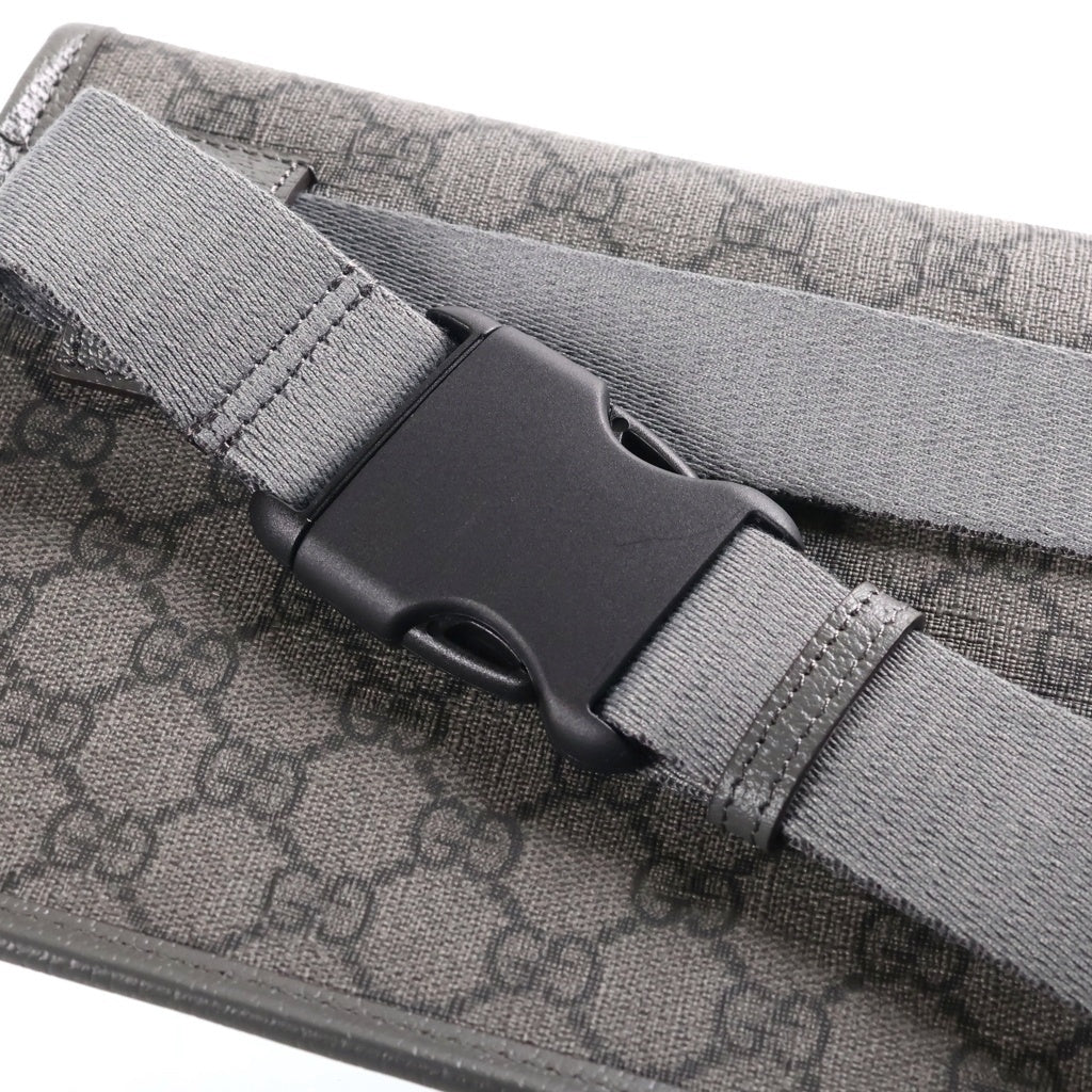 GUCCI(グッチ) オフディア スモールベルト ショルダーバッグ グレー 498873 752597 レディース