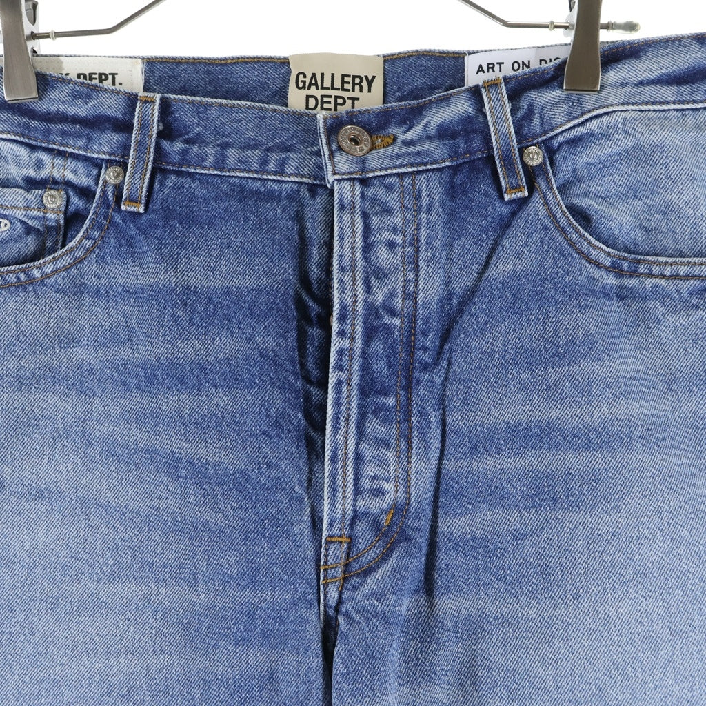 GALLERY DEPT.(ギャラリーデプト) 26SS MELROSE DENIM PANT メルローズデニムパンツ カットオフヘムボタンフライワイドデニムパンツ インディゴ