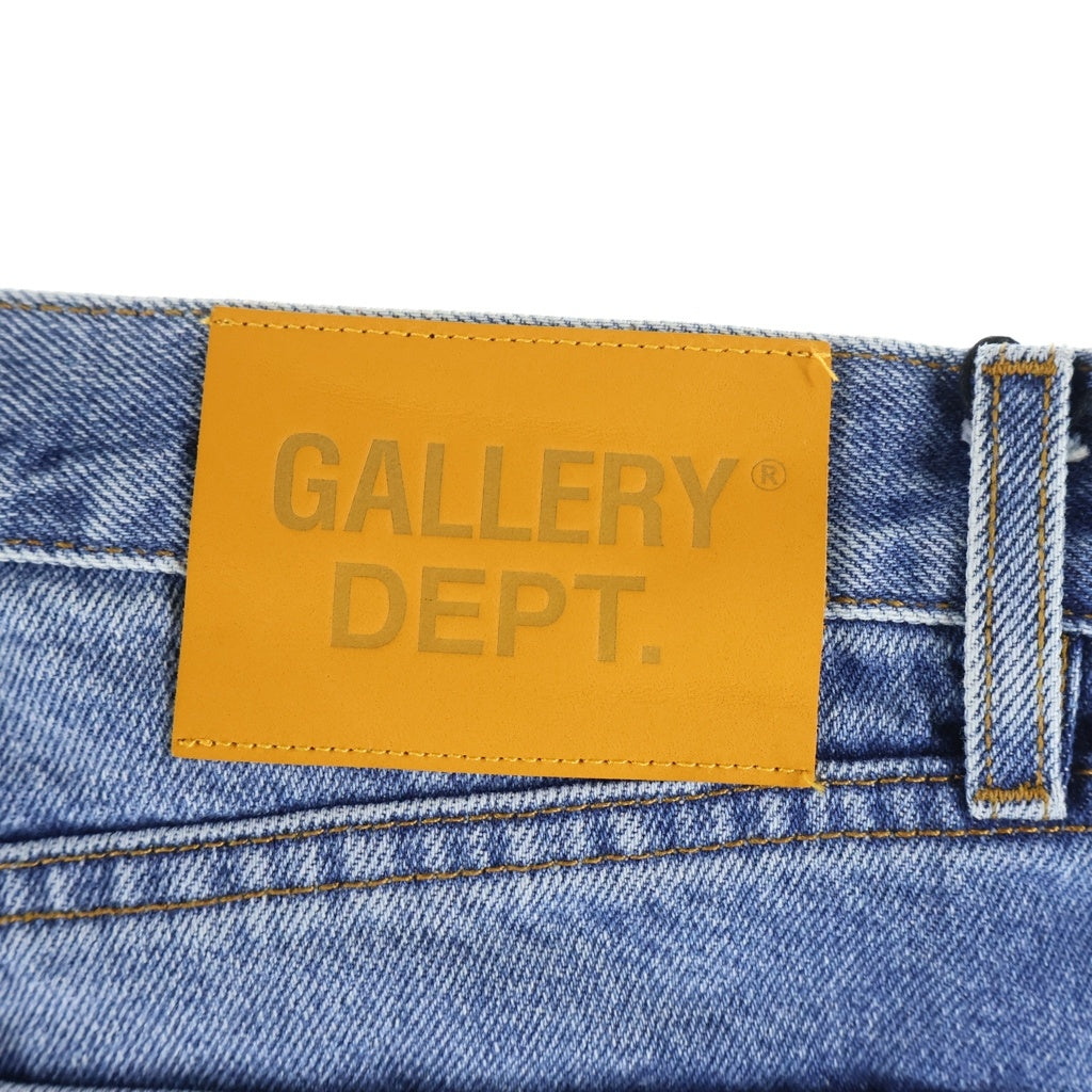 GALLERY DEPT.(ギャラリーデプト) 26SS MELROSE DENIM PANT メルローズデニムパンツ カットオフヘムボタンフライワイドデニムパンツ インディゴ
