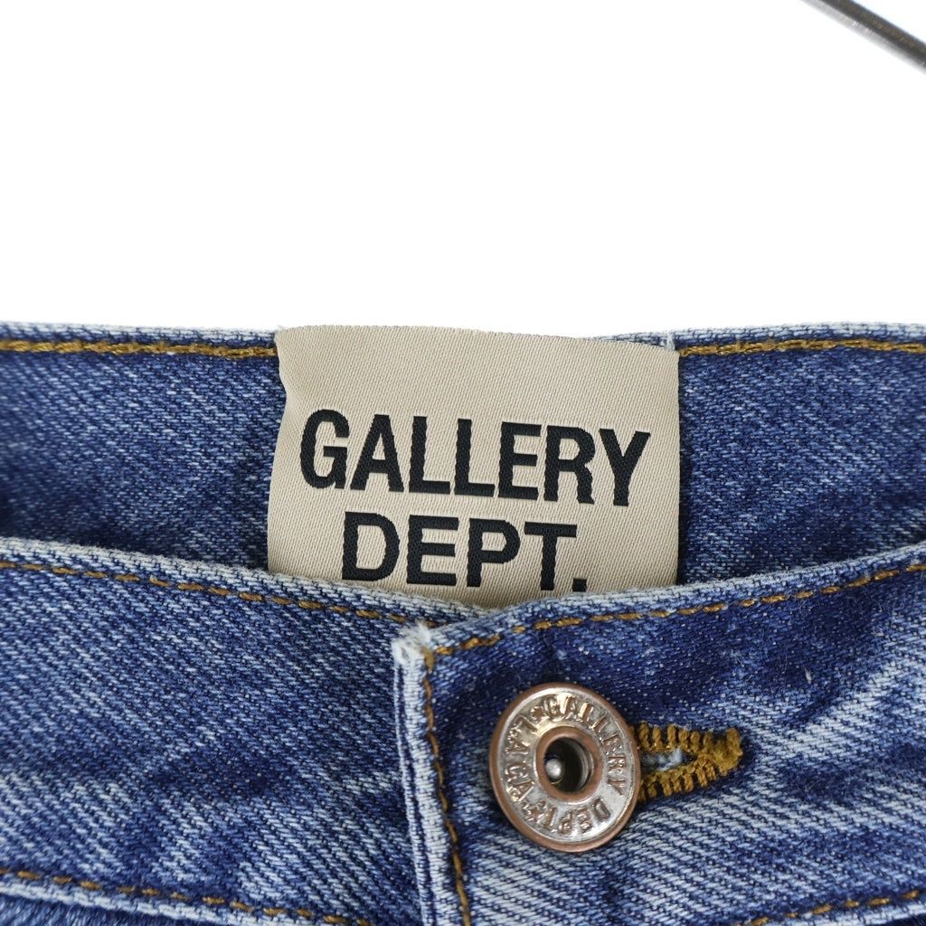 GALLERY DEPT.(ギャラリーデプト) 26SS MELROSE DENIM PANT メルローズデニムパンツ カットオフヘムボタンフライワイドデニムパンツ インディゴ