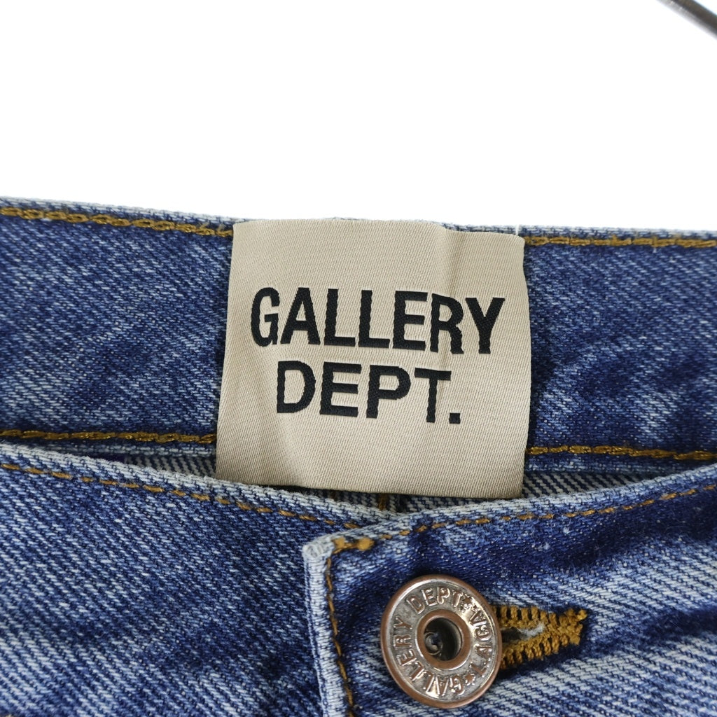 GALLERY DEPT.(ギャラリーデプト) 26SS MELROSE DENIM PANT メルローズデニムパンツ カットオフヘムボタンフライワイドデニムパンツ インディゴ