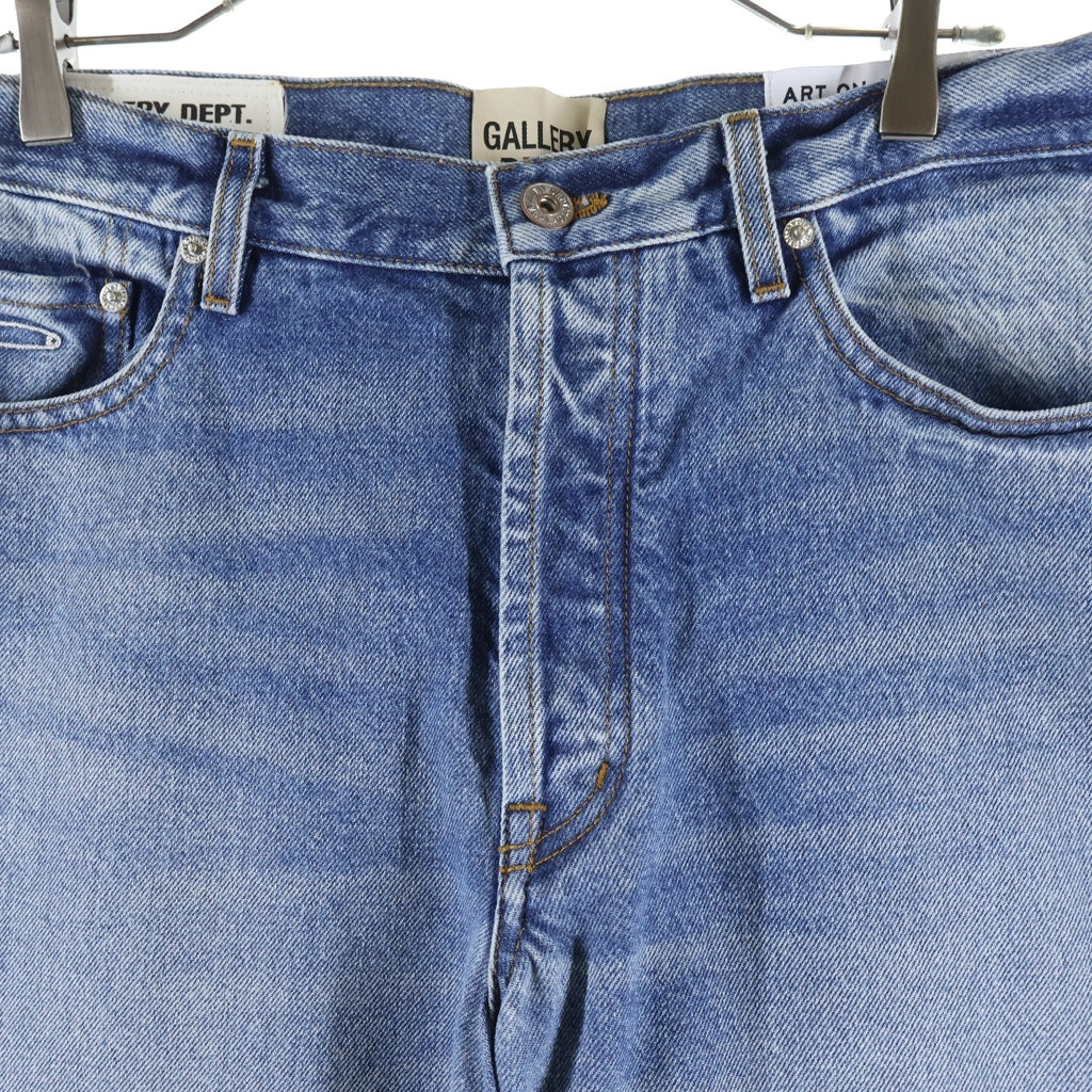 GALLERY DEPT.(ギャラリーデプト) 26SS MELROSE DENIM PANT メルローズデニムパンツ カットオフヘムボタンフライワイドデニムパンツ インディゴ