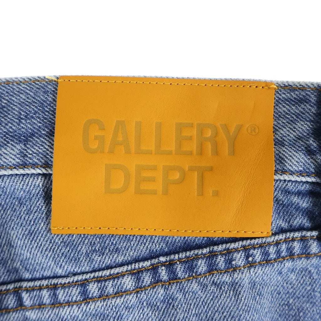 GALLERY DEPT.(ギャラリーデプト) 26SS MELROSE DENIM PANT メルローズデニムパンツ カットオフヘムボタンフライワイドデニムパンツ インディゴ