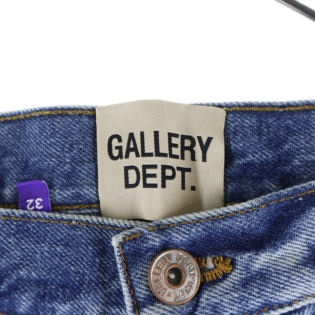 GALLERY DEPT.(ギャラリーデプト) 26SS MELROSE DENIM PANT メルローズデニムパンツ カットオフヘムボタンフライワイドデニムパンツ インディゴ