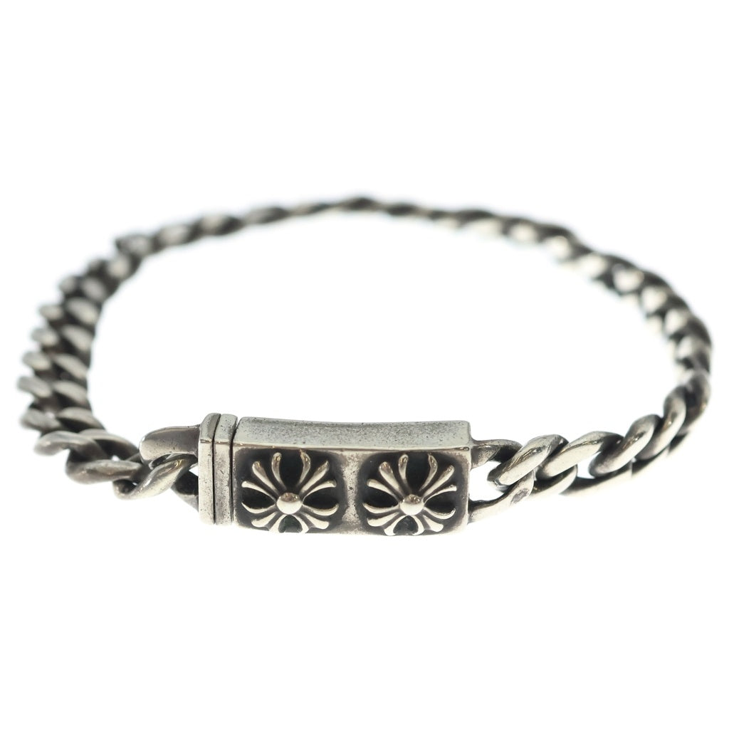 CHROME HEARTS(クロムハーツ) ID MINI CRS CHX IDミニ CH クロス ブレスレット シルバー