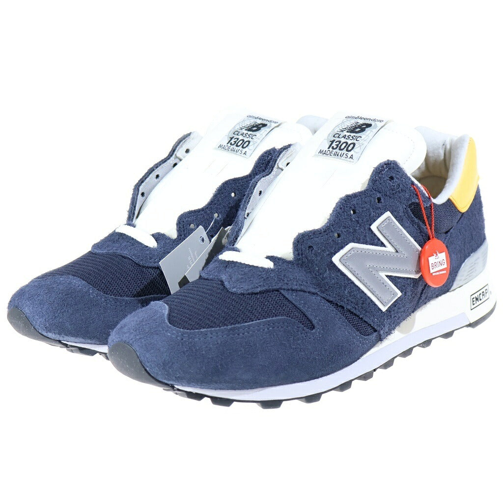 New Balance(ニューバランス) ×Aime Leon Dore エメレオンドレ USA製 スエード ローカットスニーカー ネイビーU1300AL US12/30cm