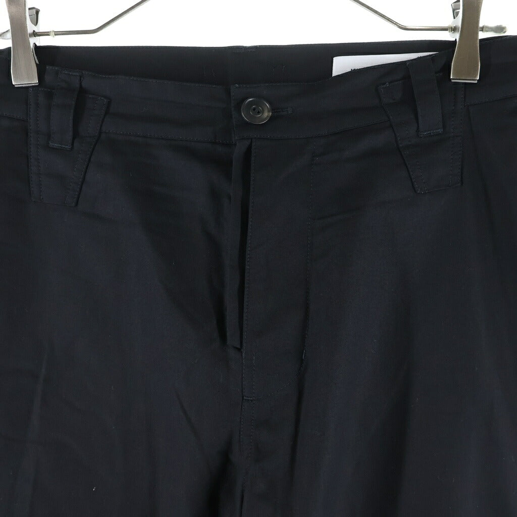 KIKO KOSTADINOV(キココスタディノフ) 25SS INEX SNAP TROUSER ボタンフライ サイドポケット パンツ ブラック 00182025