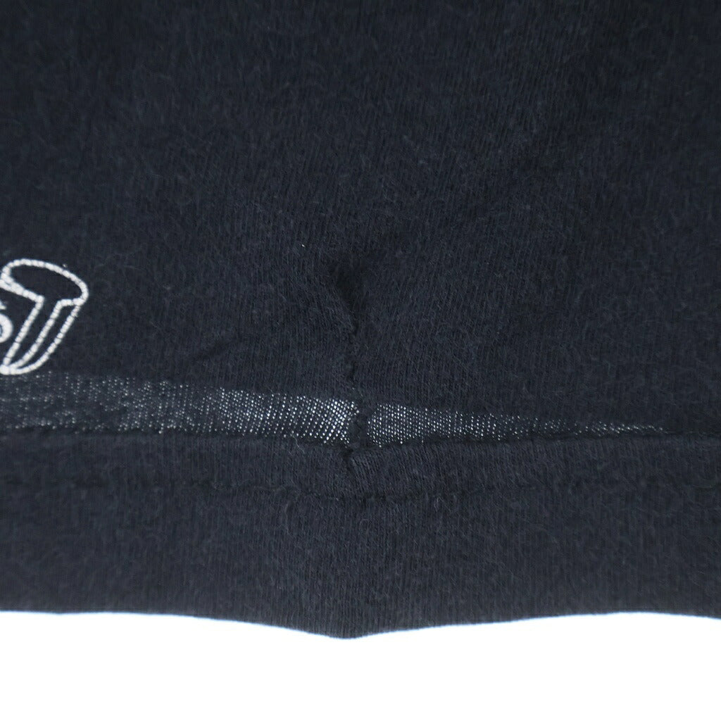CHROME HEARTS(クロムハーツ) BACK VINE DAGGER L/S T-SHIRTS バックバインダガープリントロングスリーブTシャツ クルーネック長袖Tシャツ ブラック/レッド